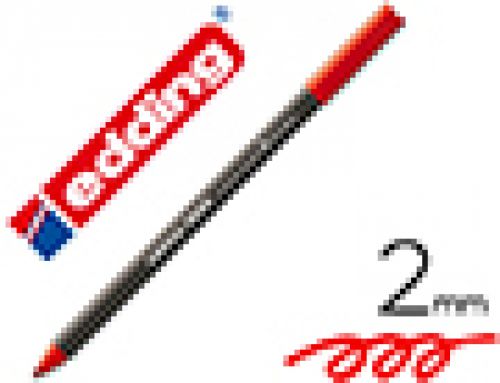 Marcador edding ponta fibra 1300 vermelho -ponta redonda 0.5 mm , Edding , 7318 , 4004764288120